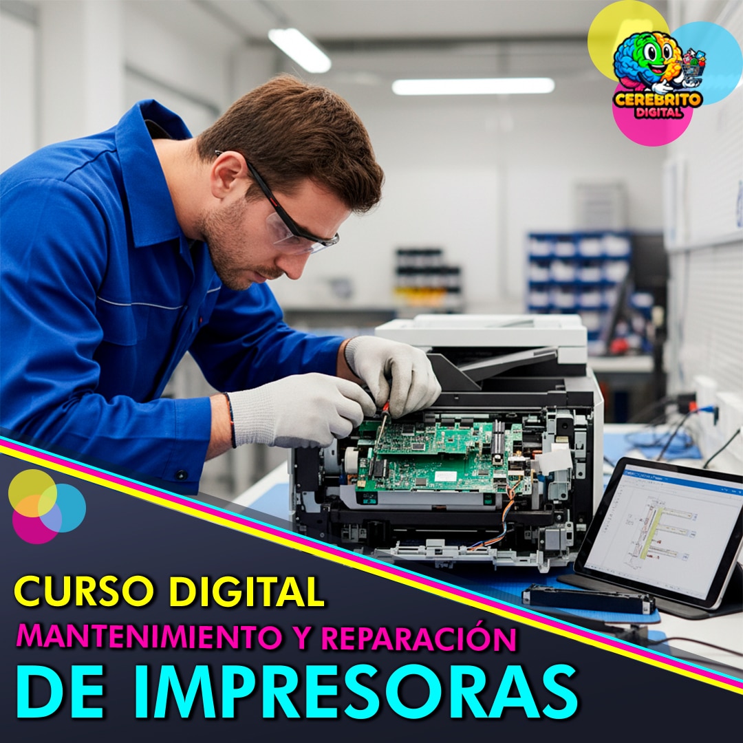 Curso Digital Mantenimiento y Reparacion de Impresoras