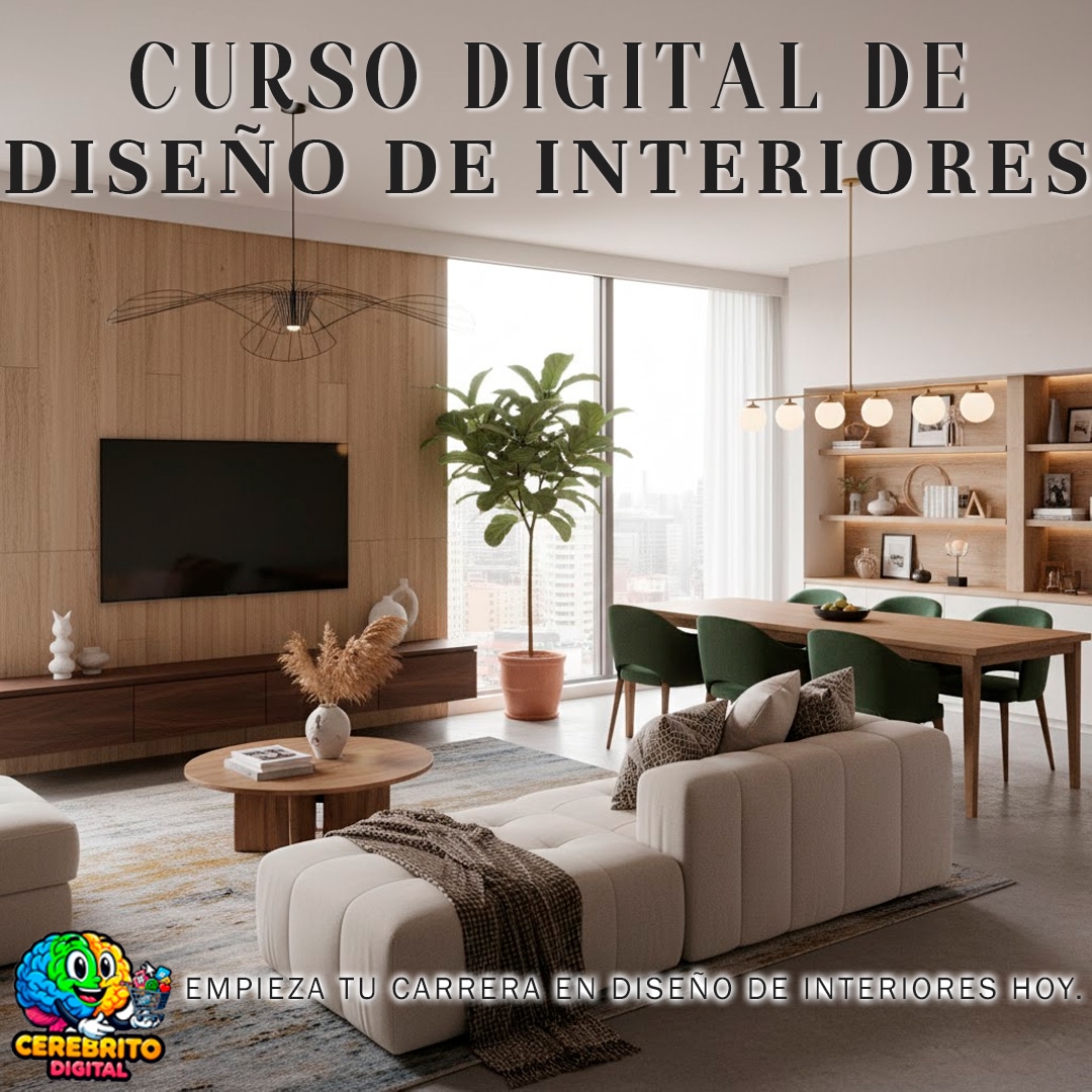 Curso Digital de Diseño de Interiores