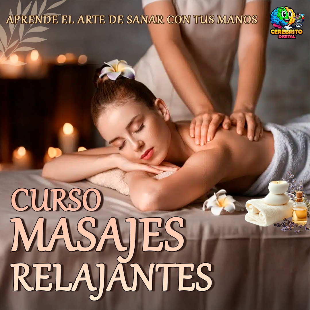 Curso Digital de Masajes Relajantes