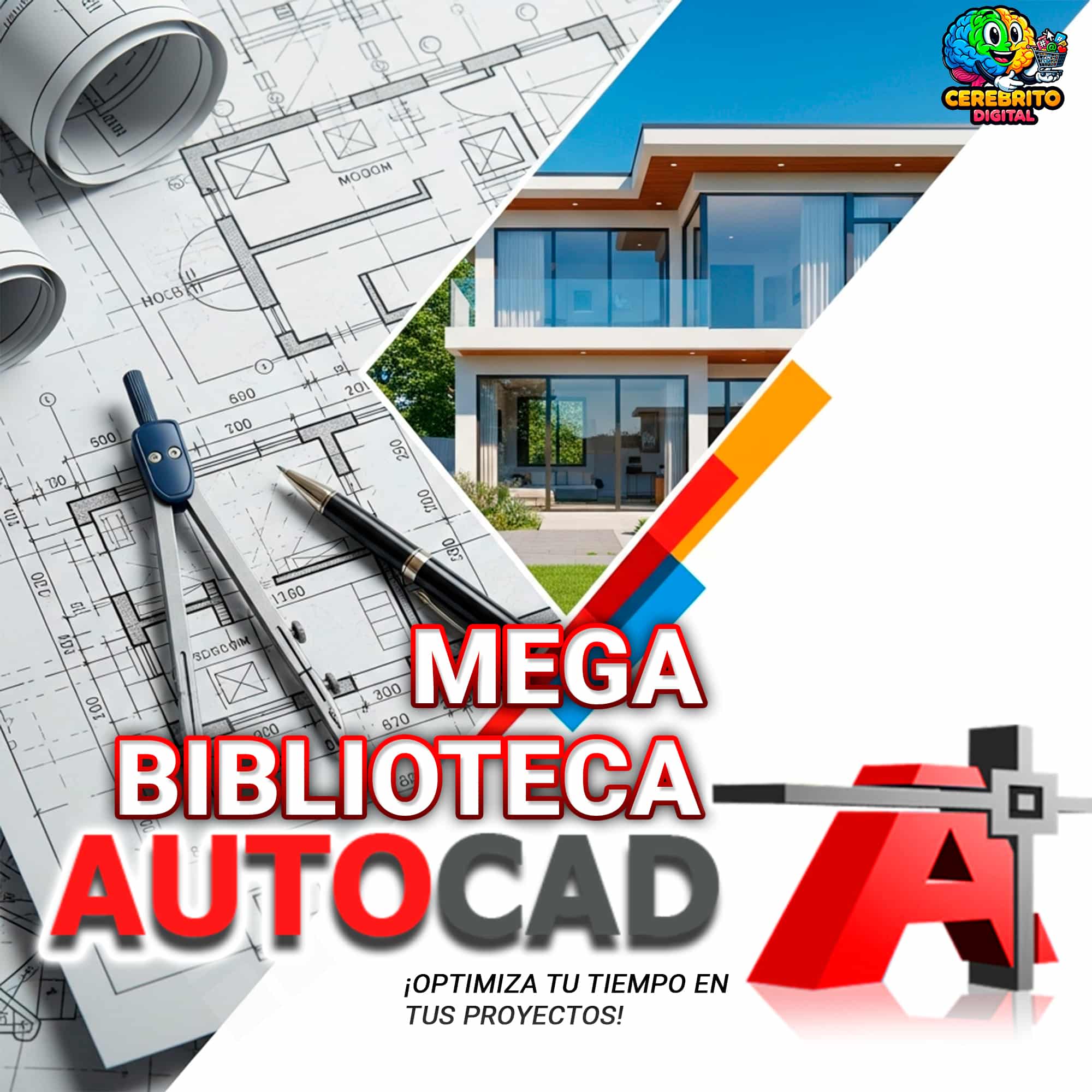 Mega Biblioteca AutoCAD