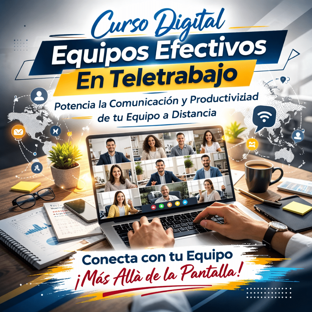 Curso Digital Equipos Efectivos en Teletrabajo