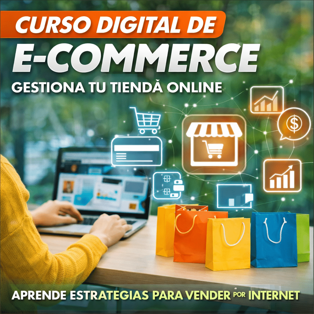 Curso Digital para Gestionar tu Tienda Virtual con E-commerce