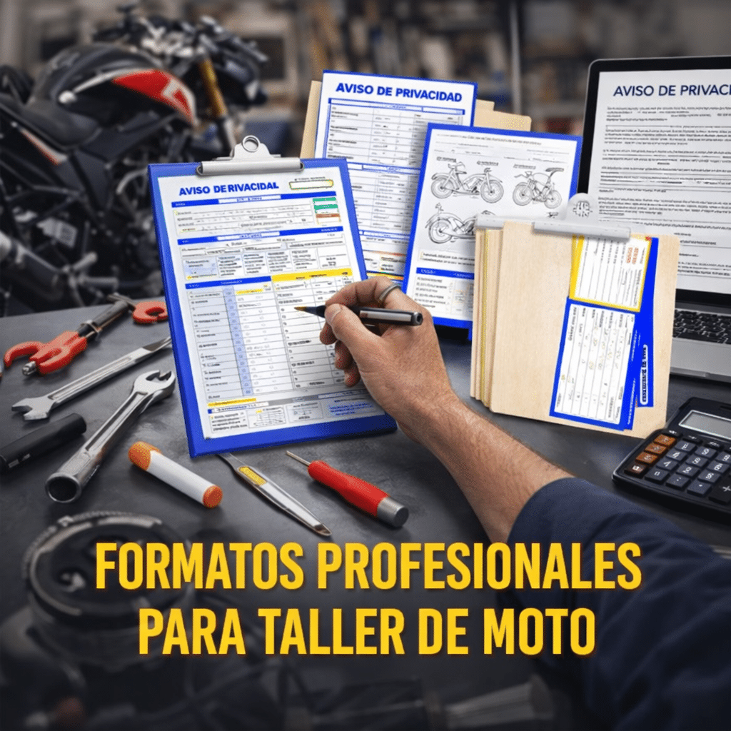 Formatos Profesionales para Taller de Motos