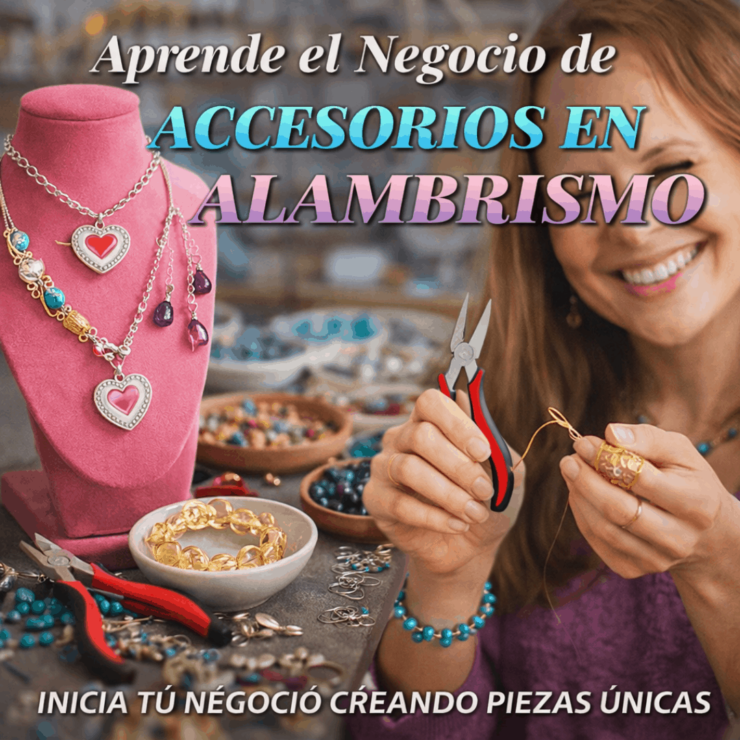 Aprende el Negocio de Accesorios en Alambrismo