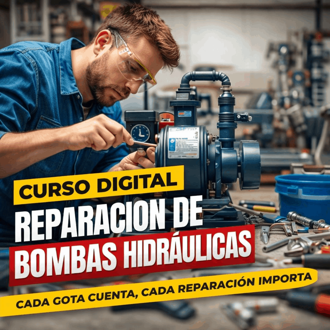 Curso Digital de Reparación de Bombas Hidráulicas