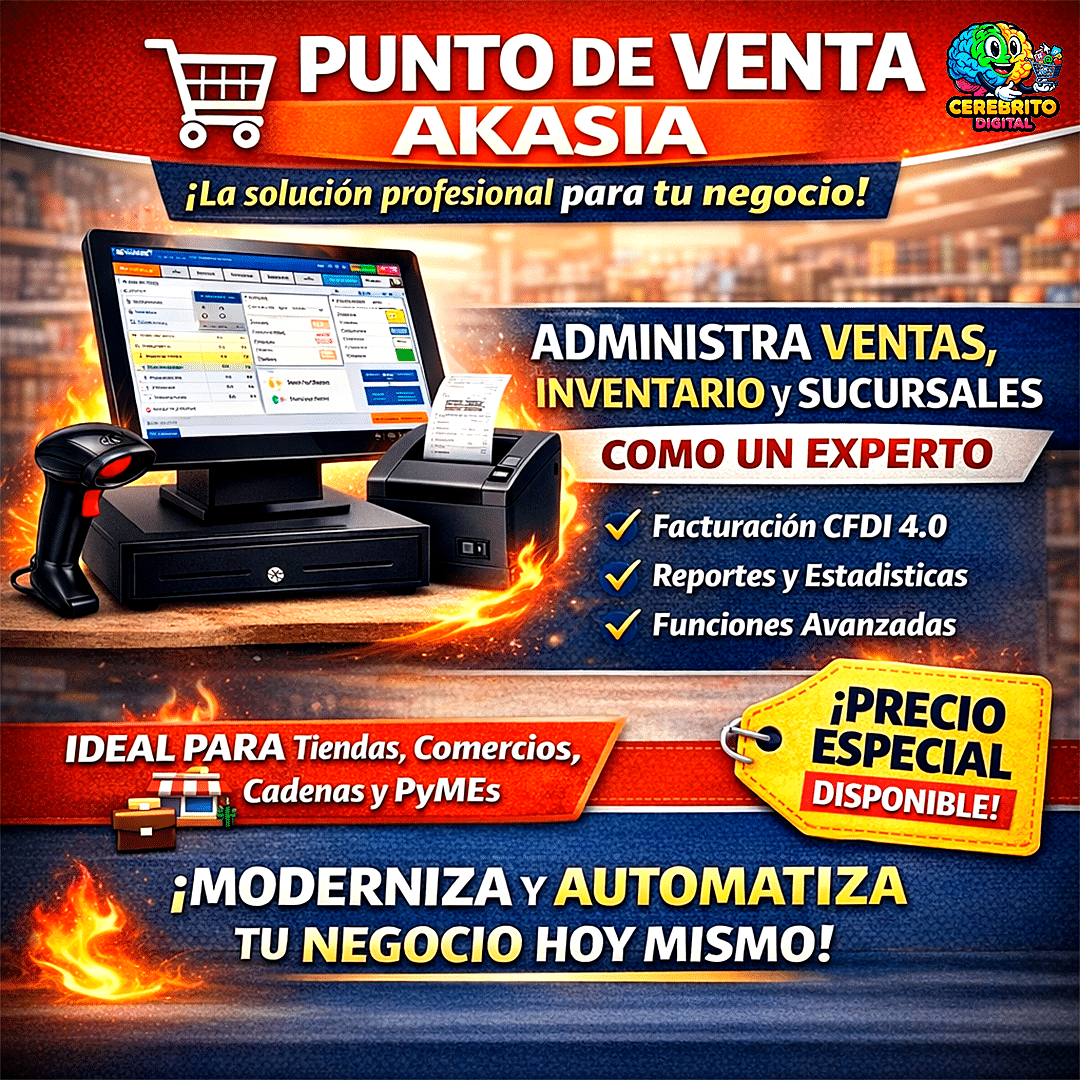 Akasia Punto de Venta
